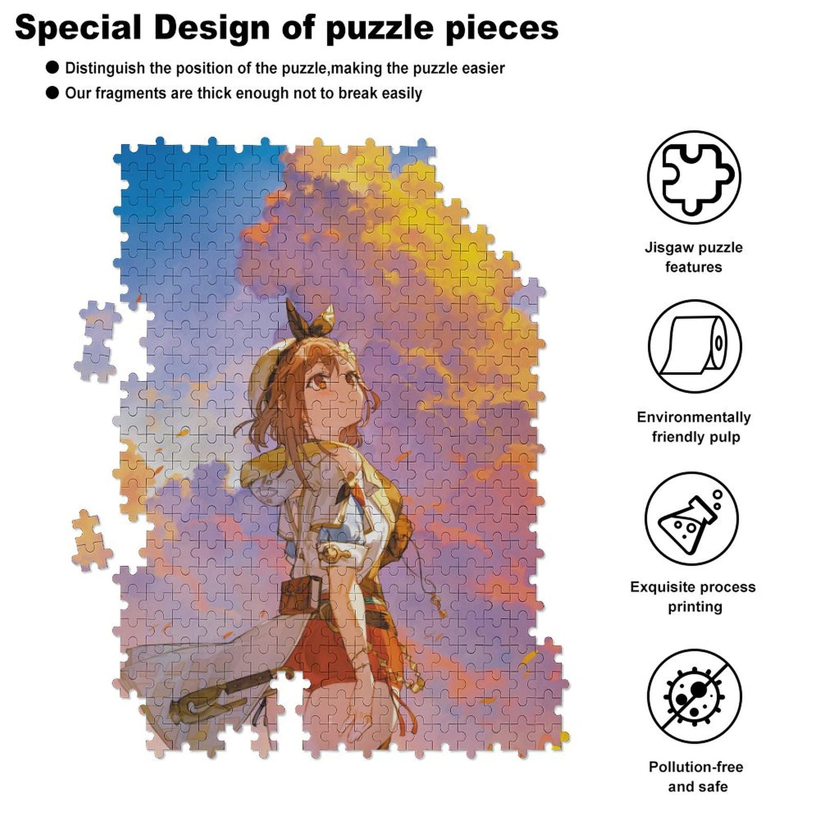 超希少　新品未開封　ジグソーパズル　アトリエココ　セントラル Amazon.co.jp: ライザのアトリエ ジグソーパズル 1000pcs 木製